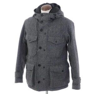 Moncler "Willie Giubbotto"  Grey Wool Tweed Jacket